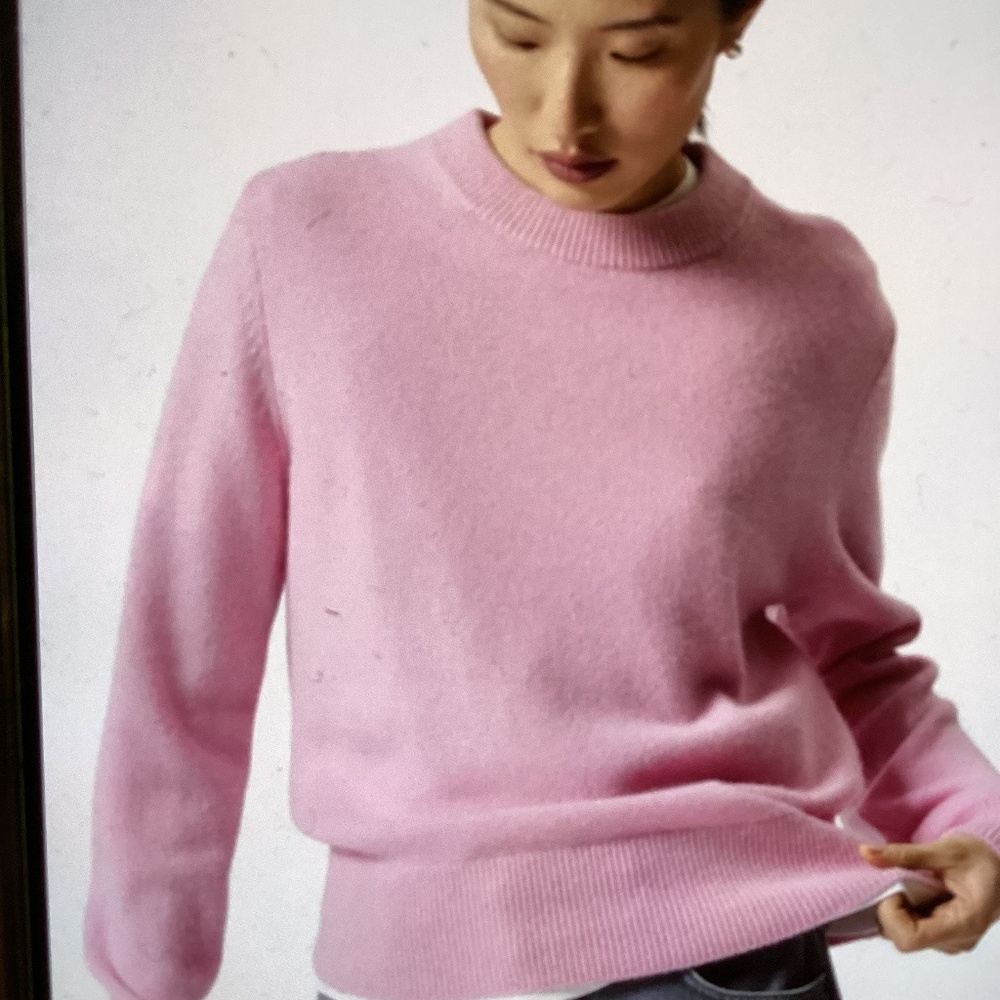 NWT & Other Stories Pink Cashmere Jumper